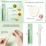 Huile cuticules ongles 5ml stylo pinceau pour vernis à ongles nourrissant stylo pinceau à huile rotatif hydrater le bout des doigts
