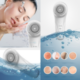 Brosse nettoyante visage 2 vitesses brosse faciale 300 oscillations par seconde nettoyant visage sonique chargement sans fil étanche