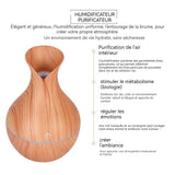 Humidificateur 130ml mini humidificateur humidificateur hydratant air hydratant Machine d'aromathérapie avec 7 types de lumières