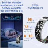 Bague intelligente 20,6cm circonférence du doigt bague intelligente avec écran tactile et fonction de prise de photo étanche à l'eau