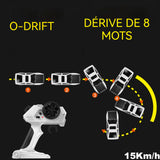 Voiture télécommandée 19,5x8,3x5,8cm voiture électrique télécommandée rc à vitesse variable 4WD drifting lighted toy car voiture