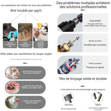 Lime à ongles pour chien Lime Ongle Griffes Chien Electrique Silencieux Lime Griffe Chien Electrique Sécurité Coupe Griffe Chien