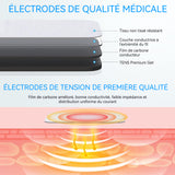 Electrode 20pcs patch autocollant réutilisable pour stimulateur électrique TENS epaississant et collant patchs électrostimulateur