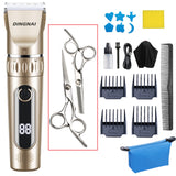 Coiffeur électrique Tondeuse à cheveux électrique réglable Poussoir   coiffure électrique rechargeable Set de coiffeur électrique
