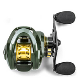 Moulinet baitcasting 7.2:1 bobine ratio d'engrenage 7.86 oz haute vitesse pêche baitcast lisse moulinet lightweight baitcasters