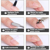 oupe-ongles pince bec d'aigle pour éliminer les peaux mortes les callosités et les envies coupe-ongles portable outils manucure