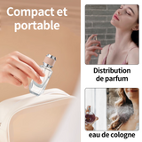 Flacon parfum vide 11x6cm 50ml vaporisateur parfum voyage recharge parfum–spray compact élégant et anti-fuite bouteille de parfum