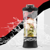 Presse-agrumes 600ml, presse-agrumes domestique portable, presse-agrumes rechargeable, presse-agrumes multifonctionnel noir