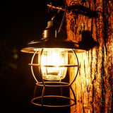 Nouvelle lampe de camping lampe de camp lampe de tente de camping multifonctionnelle extérieure lampe de cheval portable rétro