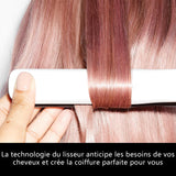 Lisseur 35w soins capillaires à ions négatifs peut être coiffé droit ou bouclé préchauffage en 10 secondes pour un coiffage rapide