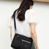 Mode Simple une épaule sac de messager sac à dos grande capacité sac à dos en Nylon polyvalent sac en toile résistant à l'eau