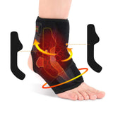 Support de cheville pour le sport  Velcro  Contrôle de la température à trois positions  Chaussures portables  Compresses chaudes