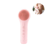 Nettoyeur facial électrique Nettoyeur thermique Brosse nettoyante en silicone multifonctionnelle et étanche pour le visage