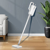 Vadrouille et aspirateur   2 en 1  Prise en main confortable à 270 degrés   5 têtes de brosse  Convient à tous les types de sols