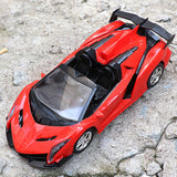 Jouets voiture de course  28*12*9cm Jouets électriques pour enfants Batterie longue durée  Avec lumières Télécommande sans fil