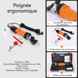 Tondeuse à Mouton 6 vitesses réglables tondeuse électrique professionnelle 690W pour moutons alpagas chèvres et plus encore, Orange