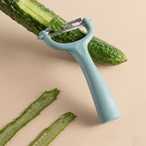 Eplucheur 2pcs Eplucheur en plastique de couleur pure Home Kitchen Fruit & Vegetable Peeler Lightweight Peeler