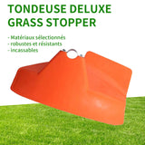 Accessoires protection en plastique pour tondeuses à gazon 28.5x18cm Accessoires orange  Protection d'herbe pour tondeuse gazon
