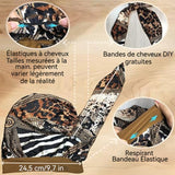 Foulard Taille unique 6PCS Matériau en polyester Avec bandeau antidérapant en polyester  Confort durable Adapté à diverses occasions
