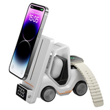 Chargeur induction 5 en 1 type-c station de charge sans fil pour montre-écouteur de téléphone portable chargeur sans fil rapide