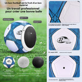 Ballon de football 670mm taille 5 entraînemen match professionnel ésistant l'usure résistant à l'abrasion plus épais concours