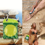 Dissolvant de sable pour la plage 14x14cm dissolvants sable plage dissolvant de sable essentiels de plage pour camping voyages