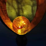 Lampe à flamme solaire lampe de paysage de pelouse extérieure  de cour lampadaire de pelouse de jardin au sol pelouse de jardin