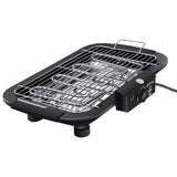 Barbecue électrique 48x35x9cm Gril électrique sans fumée sans fumée revêtement antiadhésifs Barbecue avec Plateau à Goutte à Huile