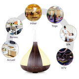 Humidificateur d'air 220ml diffuseur d'huiles essentielles ultrasonique avec 7 lumière LED de couleurs et minuterie humidificateur