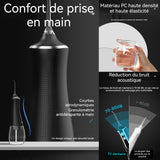 Detartreur dentaire 300 ml capacité du réservoir d'eau de avec 5 buses 3 modes hydropulseur électrique portable rechargeable par USB