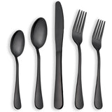 ouverts de table 30 pcs pour 6 Personnes Couverts ménagère Comprend Couteau Fourchette Cuillère Cuillère Café dessert fourchettes