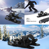 Mini patins de ski courts 43,5 x 14,5 x 8,5 cm mini snow skate snowboard mini patins de ski pour la neige planche de snowboard