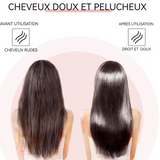 Tondeuse cheveux 2 en 1 3W USB 500mAh tondeuse professionnelle sans fil pour pointes fourchues sèches, abîmées et cassantes noir