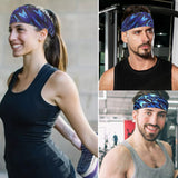 Bandeau de sport 50cm anti-transpiration réglable pour hommes et femmes bandeaux de transpiration bandeaux de sport bandeau de sport