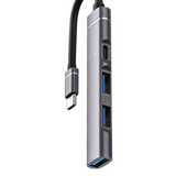 Station d'accueil 4 en 1 hub multi-interface charge type-C USB3.0 compatible avec plusieurs appareils adaptateur type-C hub usb