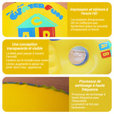 Bodyboard gonflable pour enfants 116x52x15cm avec poignées planche de surf planche de natation planche de bodyboard gonflable