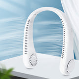 Ventilateur de col suspendu sans pale   1200 mA   Trois vitesses de vent réglables   Refroidissement rapide   Pliable à 360