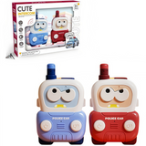 Talkie walkie enfants 2 PCS 300m distance de communication sans obstacle talkie-walkie interactif d'extérieur en forme de voiture
