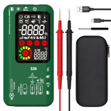 Multimètre numérique Haute précision écran couleur LCD Mesure de la température par infrarouge NVC Système d'alimentation double