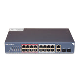 3E0318-E 16 ports 100M + 2 ports Gigabit commutateur à deux couches non géré surveillant la configuration du commutateur dédié