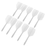 Fléchettes 8 cm Filetage universel 2BA Matière plastique 10pcs Manche flexible Conception durable Vol précis Queue de fléchette