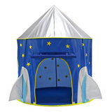 Tente pour enfants 100x135cm tente de jouets d'intérieur peut être utilisé à l'extérieur conception de la capsule spatiale star