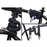 Chaîne antivol pour vélo 105CMChaîne cadenas antivol pour véloCadenas pour motoSkateboard électrique Universel