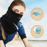 Masque cervical, cagoule coupe-vent et anti-UV pour hommes et femmes, couvre-cou de cyclisme, masque cervical respirant