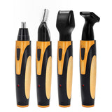 Tondeuse Nez 4 en 1 300mAH 4W Tondeuse à poils de nez rechargeable Polyvalent Tondeuse à poils de nez Fonctionnement silencieux