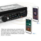Bluetooth auto radio MP3 machine à lingot simple avec radio bluetooth voiture mains libres double lecteur de cartes USB