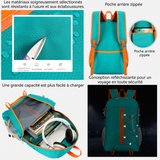 Sac à dos de cyclisme oxford mountain sac à dos pliable sac à dos de sport réfléchissant de sécurité sac à dos de sport vert