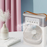 Bureau ménage pulvérisation humidification petit refroidisseur d'air ventilateur électrique mini portable dortoir bureau muet