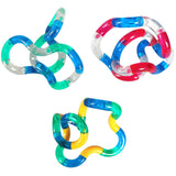 Tangle 3PCS multicolore twisty toy pour adulte et enfant twister anti-stress twister fidget toy main tangle toy tangle fidget