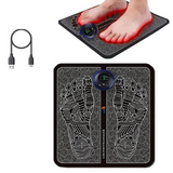 Masseur pieds avec 8 modes réglables et 19 niveaux d'intensité ecran LED réduire la fatigue et favoriser la circulation sanguine